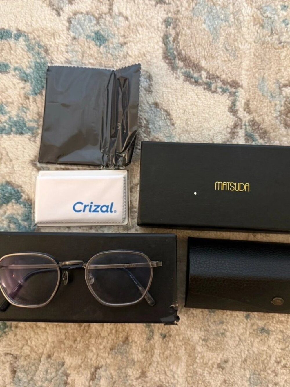 Matsuda M3101 - Titanium Glasses (Hand Crafted In Japan)